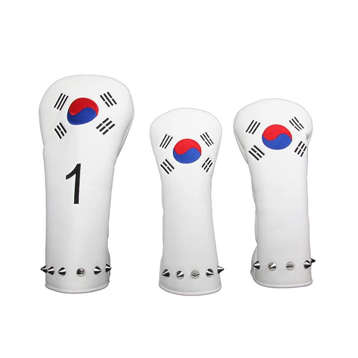 South Korea Flag Golf Wood Headcover South Korea Flag Golf Wood Headcover