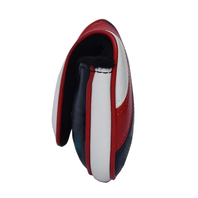 Applique Stripes Golf Mallet Putter Headcover Applique Stripes Golf Mallet Putter Headcover