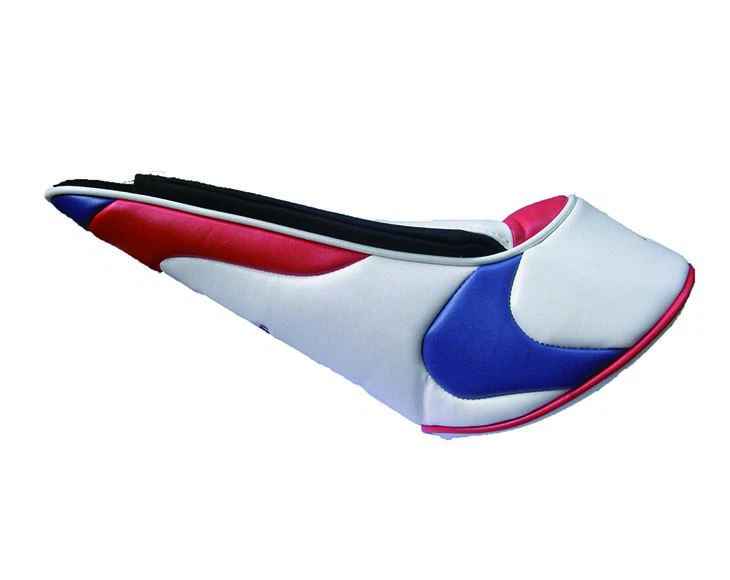 2021 New Golf Headcover White Driver PU Leather Club Cover Custom Logo